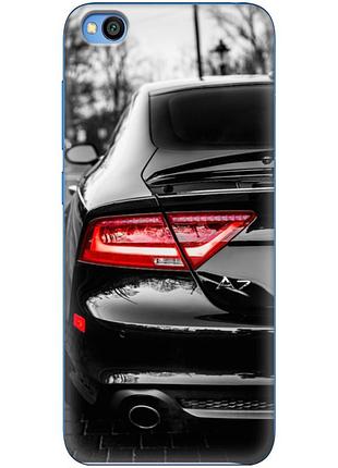 Чехол силиконовый с картинкой на xiaomi redmi go (машина, audi a7)