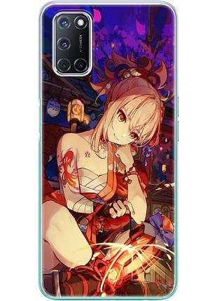 Чохол силіконовий з картинкою на oppo a72 (аніме, anime)