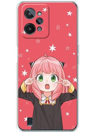 Чохол силіконовий з картинкою на realme c31 (аніме, anime)