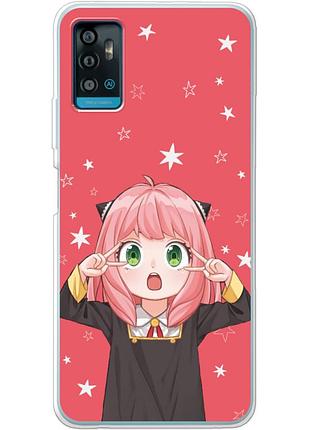 Чохол силіконовий з картинкою на zte blade a71 (аніме, anime)