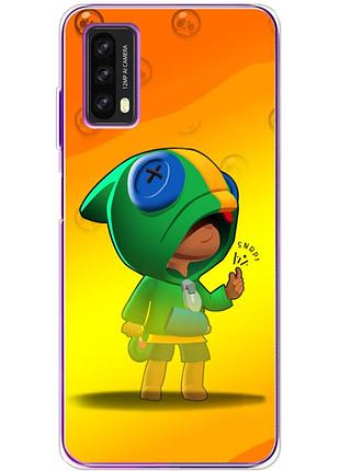 Чехол силиконовый с картинкой на blackview a90 (бравл старс, brawl stars)
