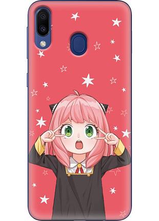 Чехол силиконовый с картинкой на samsung galaxy m20 (m205) (аниме, anime)