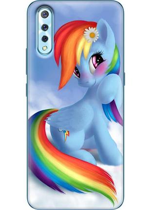 Чехол силиконовый с картинкой на vivo v17 neo (литл пони, my little pony)