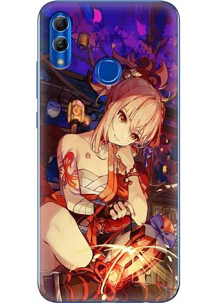 Чохол силіконовий з картинкою на huawei honor 10 lite (аніме, anime)