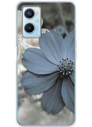 Чехол силиконовый с картинкой на oppo a96 (цветок гербера)