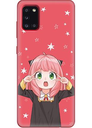 Чехол силиконовый с картинкой на samsung galaxy a31 (a315) (аниме, anime)