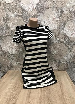 Zara s плаття платьев полосочку сарафан зара