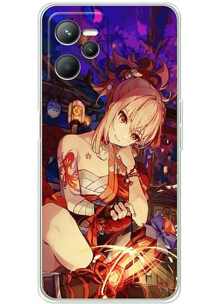 Чохол силіконовий з картинкою на realme c35 (аніме, anime)