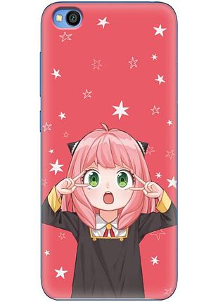 Чехол силиконовый с картинкой на xiaomi redmi go (аниме, anime)