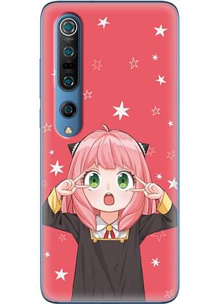 Чехол силиконовый с картинкой на xiaomi mi 10 pro (аниме, anime)