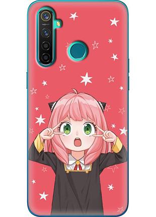 Чехол силиконовый с картинкой на realme 5 pro (аниме, anime)