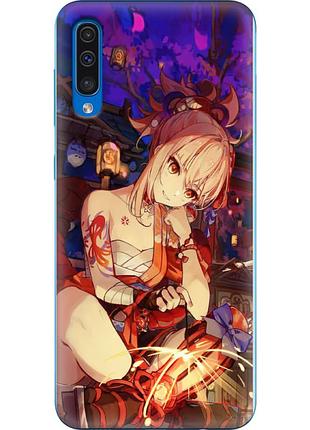 Чохол силіконовий з картинкою на samsung galaxy a50 (a505) (аніме, anime)
