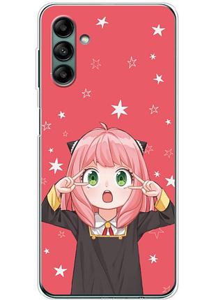 Чехол силиконовый с картинкой на samsung galaxy a04s (a047) (аниме, anime)