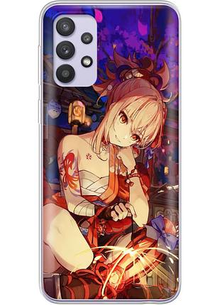 Чехол силиконовый с картинкой на samsung galaxy a33 5g (a336) (аниме, anime)