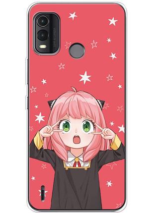 Чохол силіконовий з картинкою на nokia g11 plus (аніме, anime)