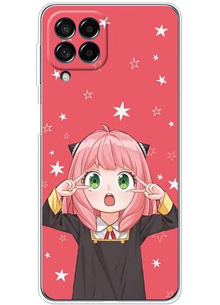 Чохол силіконовий з картинкою на samsung galaxy m53 5g (m536) (аніме, anime)
