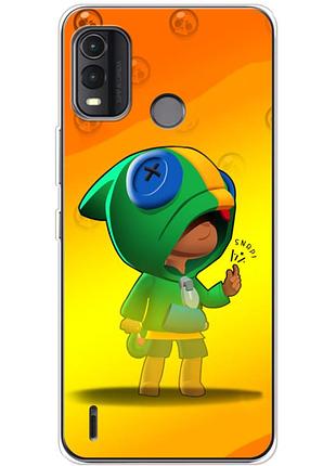 Чехол силиконовый с картинкой на nokia g11 plus (бравл старс, brawl stars)