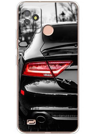 Чохол силіконовий з картинкою на tecno pop 5 go (машина, audi a7)
