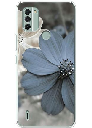 Чохол силіконовий з картинкою на nokia c31 (квітка гербера)