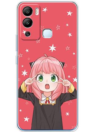 Чохол силіконовий з картинкою на infinix hot 12i (аніме, anime)