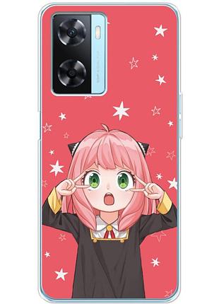 Чохол силіконовий з картинкою на oppo a57s (аніме, anime)