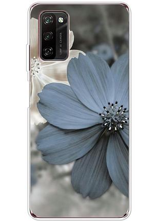 Чохол силіконовий з картинкою на blackview a100 (квітка гербера)