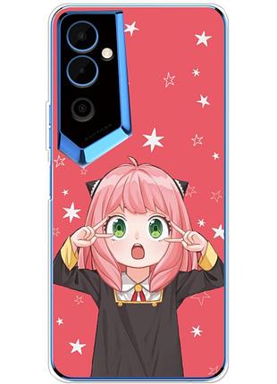 Чохол силіконовий з картинкою на tecno pova neo 2 (аніме, anime)
