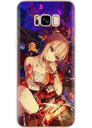 Чохол силіконовий з картинкою на samsung galaxy s8 plus (g955) (аніме, anime)