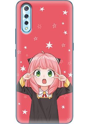 Чехол силиконовый с картинкой на vivo v17 neo (аниме, anime)
