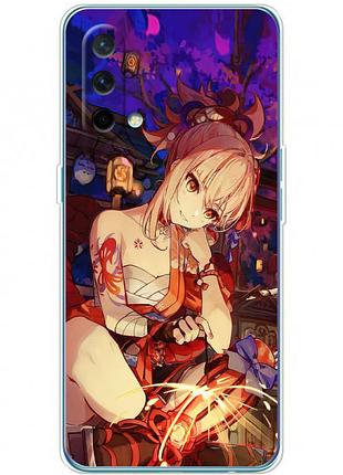 Чохол силіконовий з картинкою на oneplus nord ce 5g (аніме, anime)