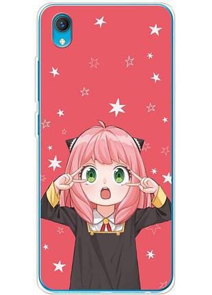 Чехол силиконовый с картинкой на vivo y1s (аниме, anime)