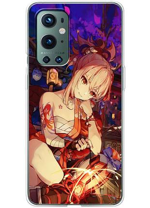 Чохол силіконовий з картинкою на oneplus 9 pro (аніме, anime)