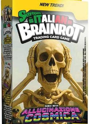 Колекційні картки skifidol: italian brainrot tcg – serie beta "allucinazione cosmica" (космічна галюцинація)