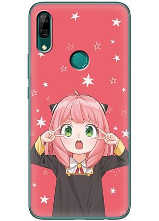 Чехол силиконовый с картинкой на huawei p smart z (аниме, anime)