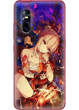 Чехол силиконовый с картинкой на vivo v15 pro (аниме, anime)