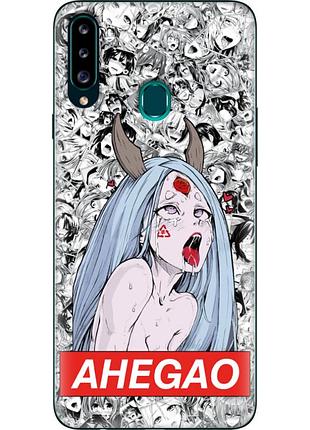 Чехол силиконовый с картинкой на samsung galaxy a20s (a207) (аниме, anime)