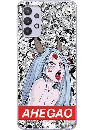 Чехол силиконовый с картинкой на samsung galaxy a32 4g (a325) (аниме, anime)