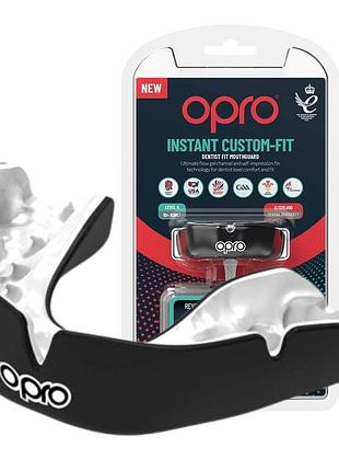Капа opro instant взрослая (вик 11+) black/white (art.102520001)
