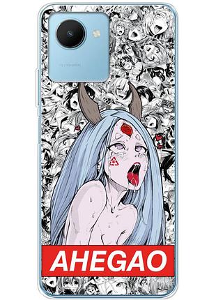 Чехол силиконовый с картинкой на realme c30s (аниме, anime)