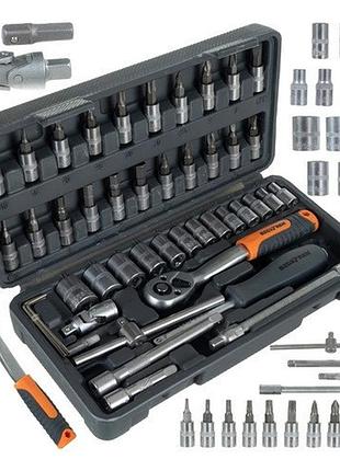 Набор инструментов bigstren 46 элементов в кейсе 1/4″ torx (26844)