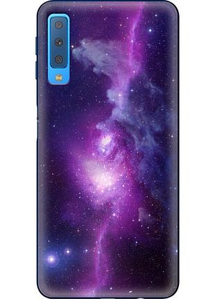 Чохол силіконовий з картинкою на samsung galaxy a7 2018 (a750) (космос)