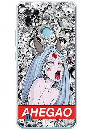 Чехол силиконовый с картинкой на realme c21 (аниме, anime)