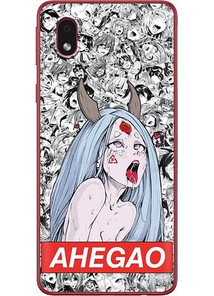 Чехол силиконовый с картинкой на samsung galaxy a01 core (a013) (аниме, anime)