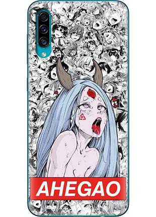Чехол силиконовый с картинкой на samsung galaxy a30s (a307) (аниме, anime)