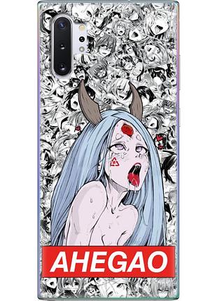 Чехол силиконовый с картинкой на samsung galaxy note 10 plus (n975) (аниме, anime)