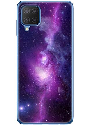 Чехол силиконовый с картинкой на samsung galaxy m12 (m127) (космос)