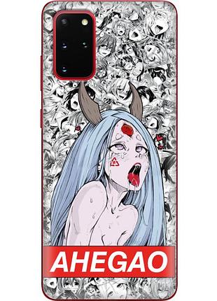 Чехол силиконовый с картинкой на samsung galaxy s20 plus (g985) (аниме, anime)