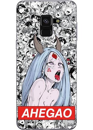 Чохол силіконовий з картинкою на samsung galaxy a8 2018 (a530) (аніме, anime)