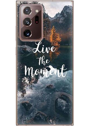 Чохол силіконовий з картинкою на samsung galaxy note 20 ultra (n985) (природа, озеро в горах)