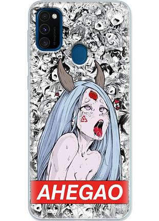 Чохол силіконовий з картинкою на samsung galaxy m21 (m215) (аніме, anime)